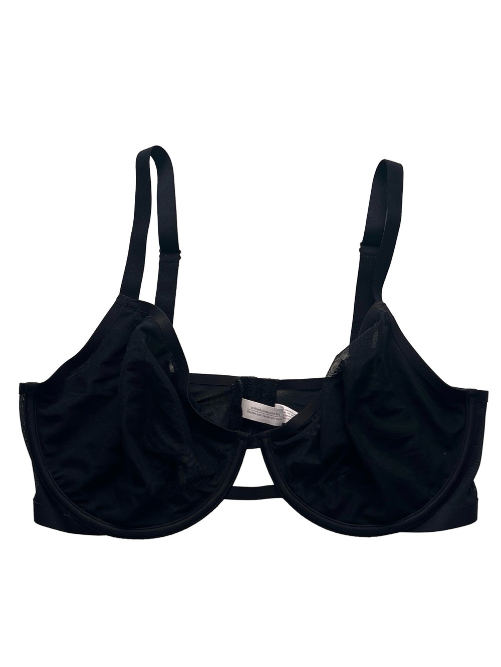 Auden Mesh Unlined Demi Bra Size 38DD